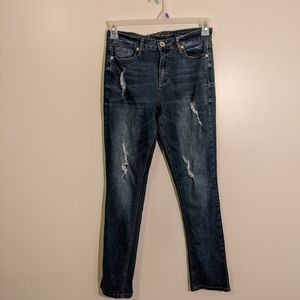 Hydraulic Murray High Rise Distressed Jeans